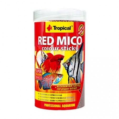Tropical Red Mico Colour Sticks 250 ml / 80 gr Renk Artırıcı Stick Yem